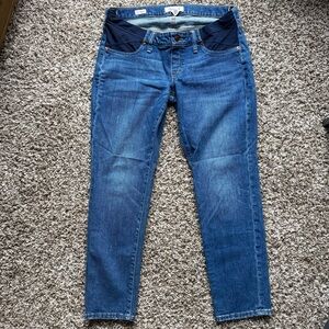 Madewell Women's Maternity Slim Boy Jeans